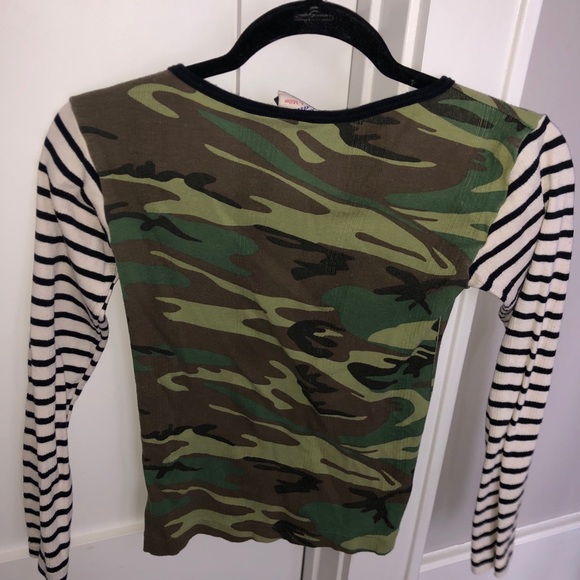 Camo & striped tee - Picture 2 of 2